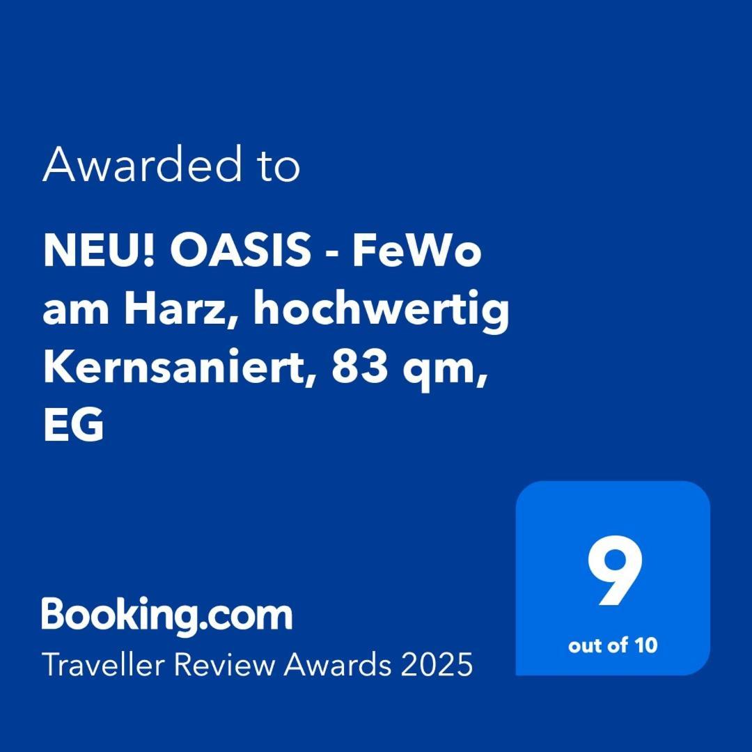 Neu! Oasis - Am Harz, Hochwertig Kernsaniert, 83 Qm, Eg Apartment Nordhausen